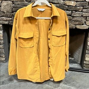 Mustard Corduroy Jacket